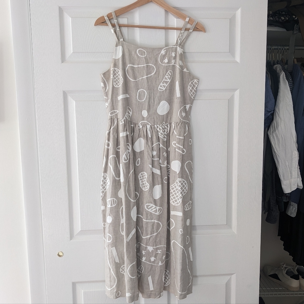 Gorman linen doodle dress